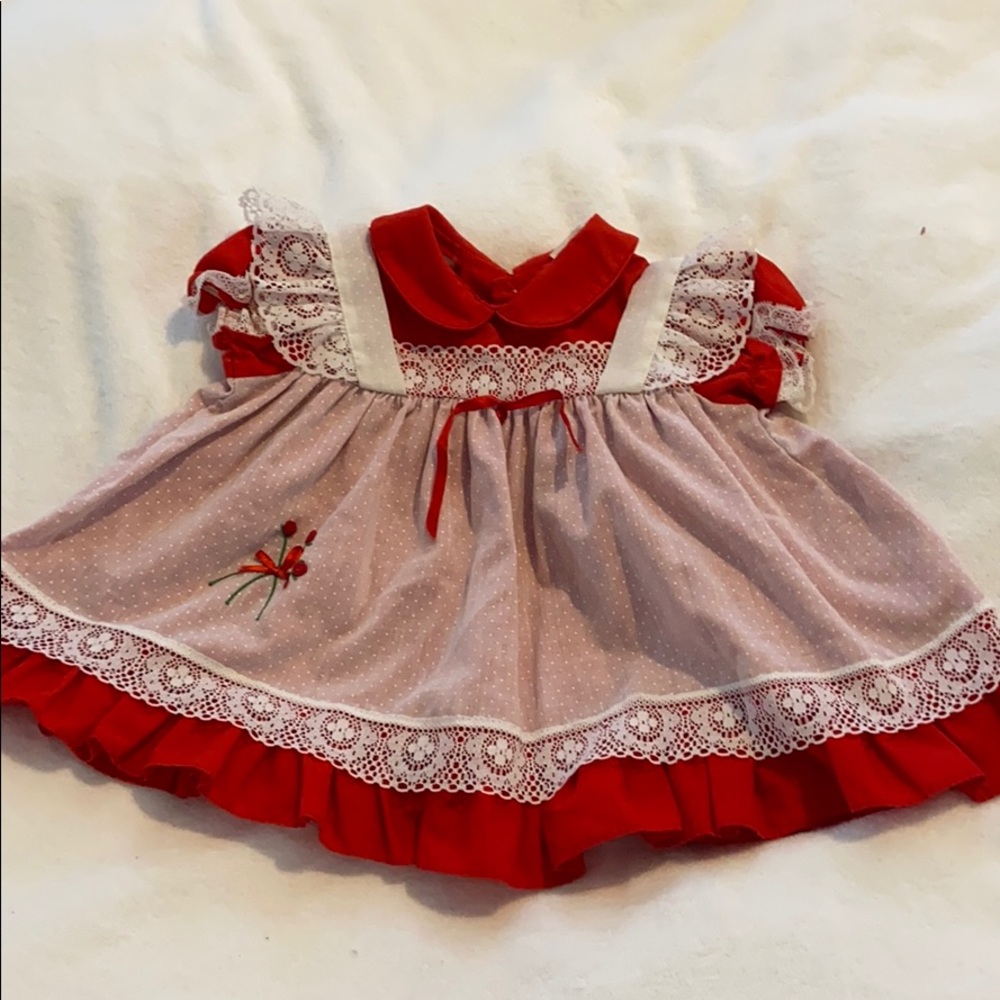 Vintage red dress